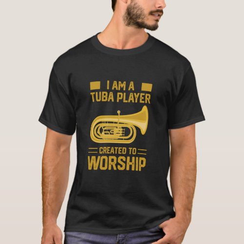 Christian Tuba Player Marching Band  Gift T_Shirt