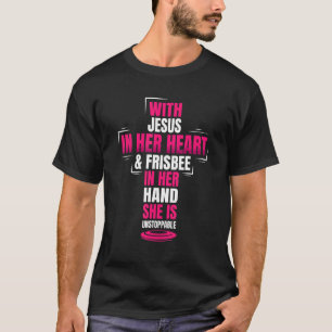Christian Ultimate Frisbee Player Sports Religion T-Shirt