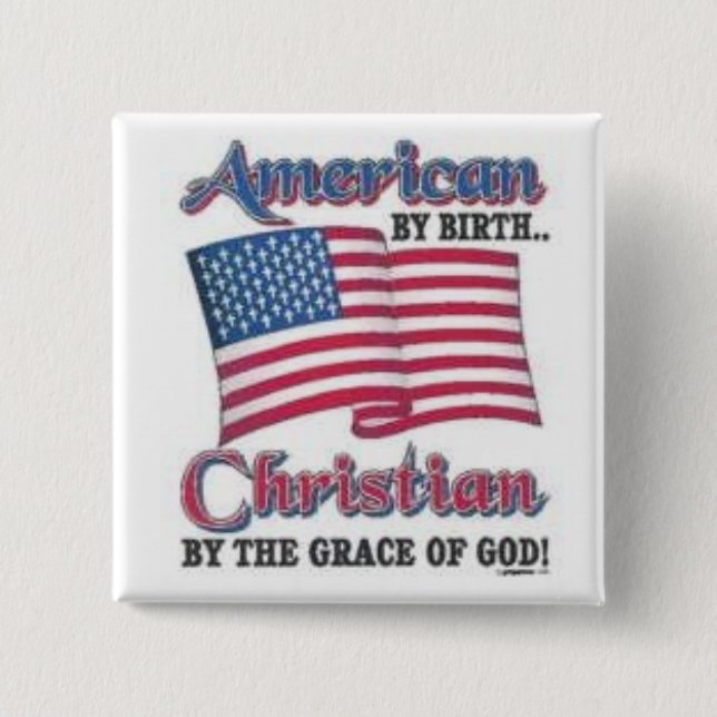 Christian USA Button (Front)