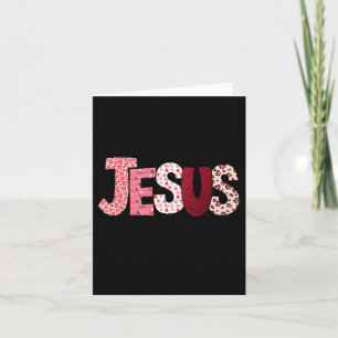 Christian Valentine Day Jesus Religious Valentine  Card