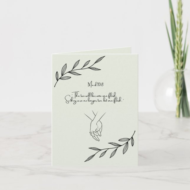 Christian Valentine's Day Card (Front)