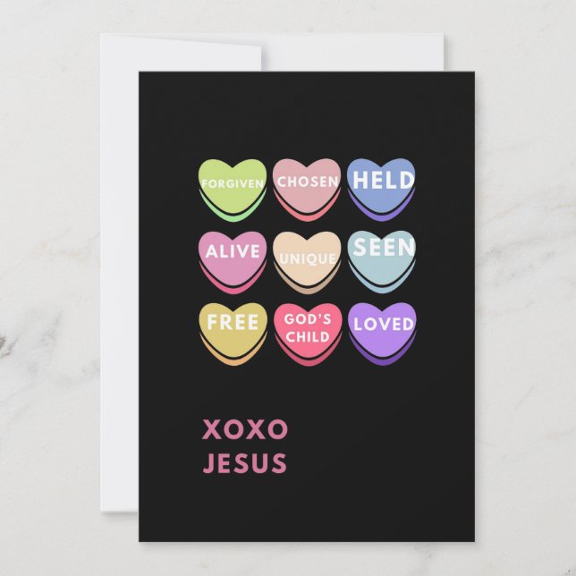 Christian Valentines Day Card (Front)