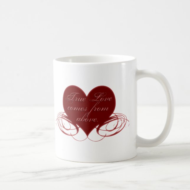Christian Valentine's Day Cards, Tees & Gifts Coffee Mug (Right)