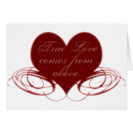 Christian Valentine's Day Cards, Tees & Gifts Greeting Card | Zazzle
