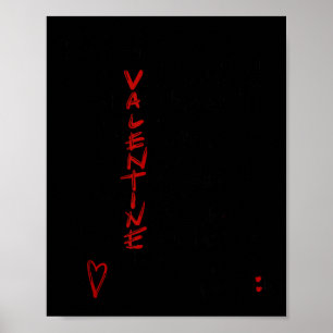 Christian Valentines John 3_16 For God So Loved Th Poster