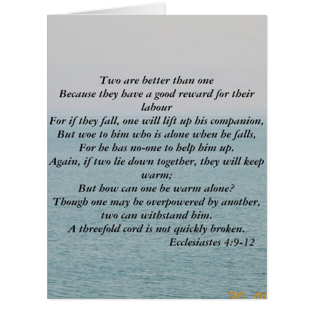 Christian Verse Cards (Front)