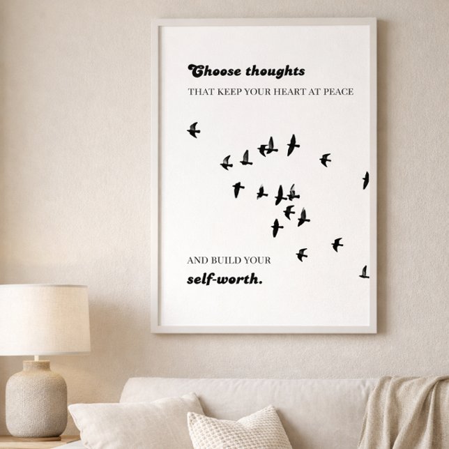 Christian Verse Wall Art for Anxiety  (Christian wall art to renew your mind and bring God’s peace into your home.)