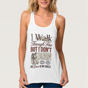 Christian Walk Through Fire Vintage Tank Top