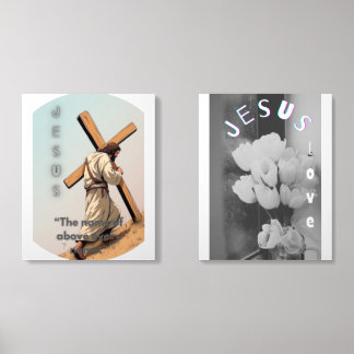 Christian Wall Art | Faith Bible Verse Acrylic Photo Tile