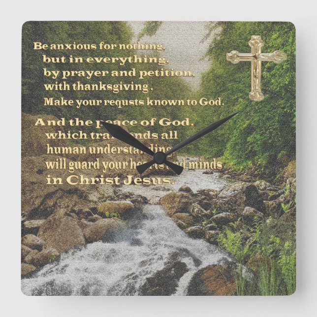 christian wall clocks (Front)