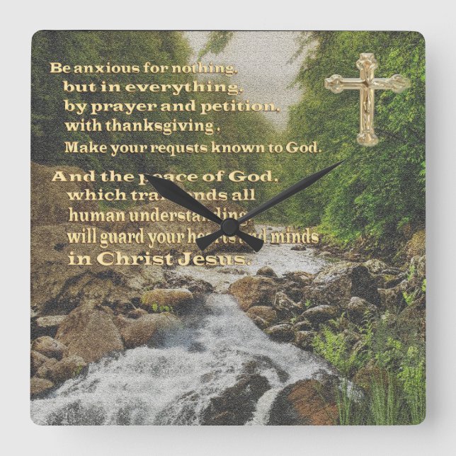 christian wall clocks (Front)