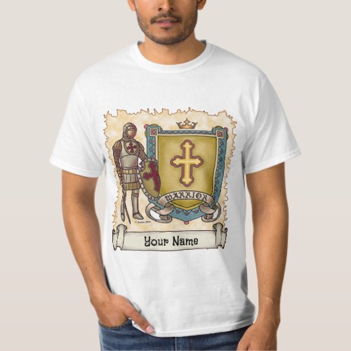 Christian Warrior For God  T_Shirt