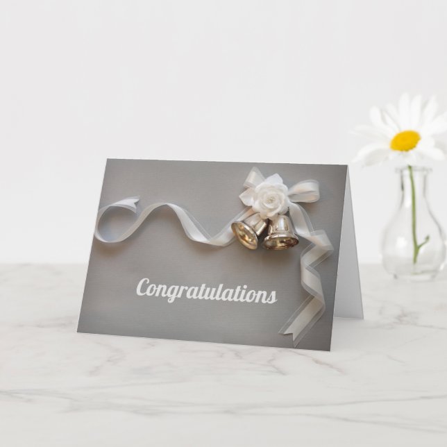 Christian Wedding Card (Small Plant)