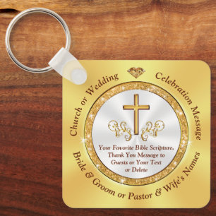 Christian Wedding Favors, Christian Keychains