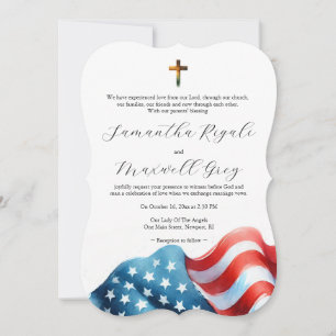 Christian Wedding Invitation - Sunflowers
