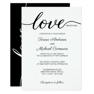 Bible Verse Wedding Invitations Zazzle