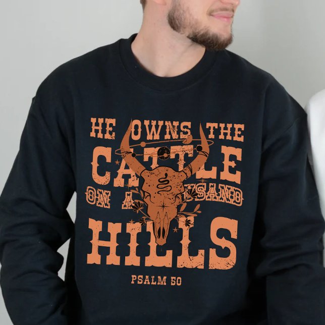 Christian Western Psalm 50 Sweatshirt (Creator Uploaded)