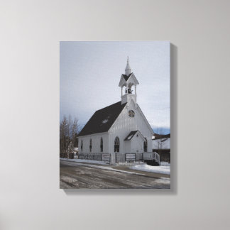 Christian White Church Designer Print