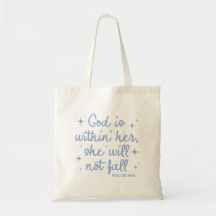 Christian Women Faith Scripture Tote Bag