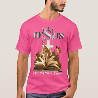 Christian Women Men Kids Jesus The Way Truth Life T-Shirt
