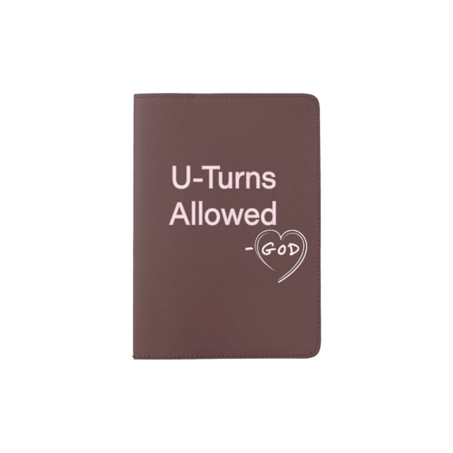 Christian Women Passport Holder God Humor (Front)