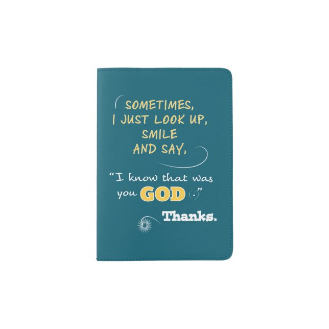 Christian Women Passport Holders Know God (Front)