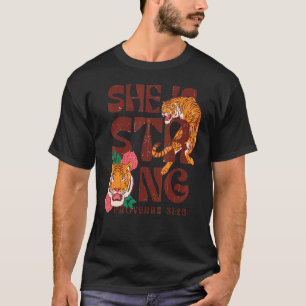 Christian women she is strong proverbs  mom grandm T-Shirt