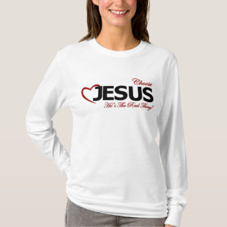Christian Women's long-sleeve t-shirt Choose Jesus