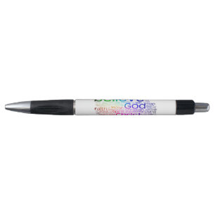 Christian word cloud pen