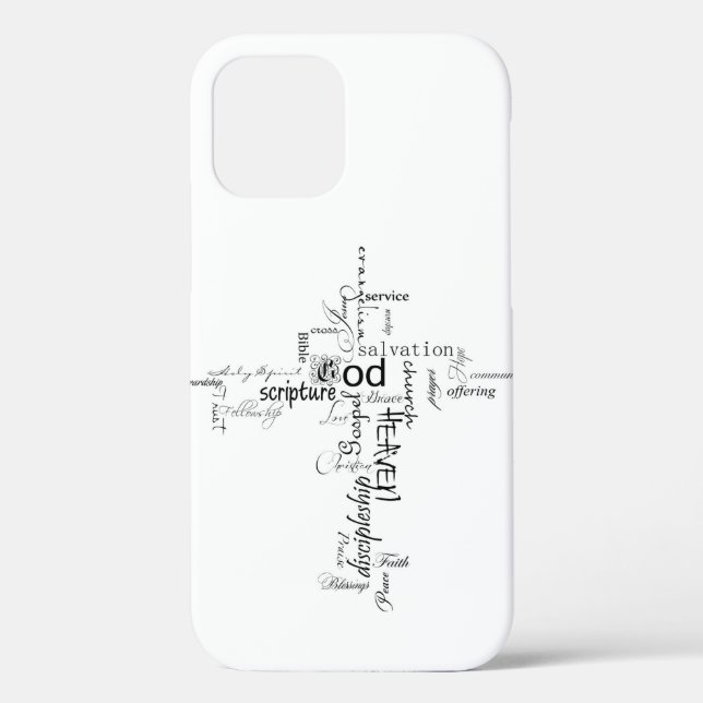 Christian words Case-Mate iPhone case (Back)