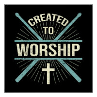 Christian Worship Band Created To Worship Drummer