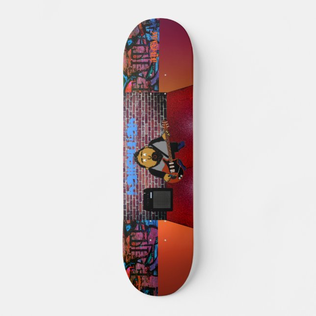 Christian Worship Leader Skateboard Deck (Front)