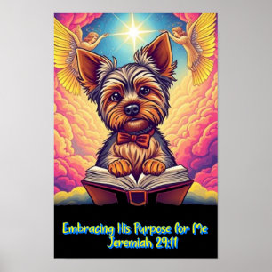 Christian Yorkie Embracing His Purpose For Me Poster