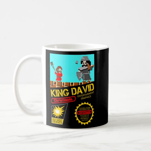 Christiando Slay Like David Funny David Vs Goliath Coffee Mug