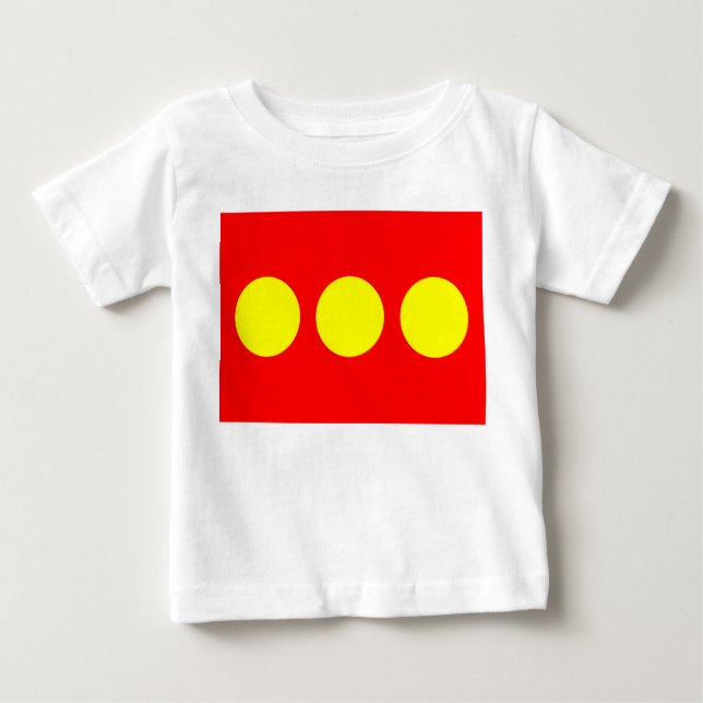 Christiania Flag Baby T-Shirt (Front)