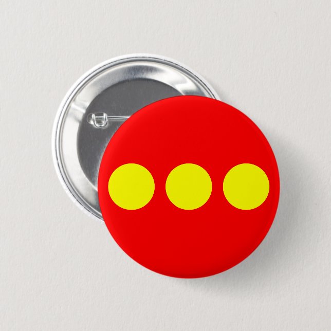 Christiania Flag Button (Front & Back)