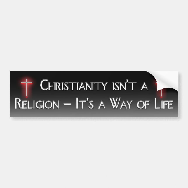 Christianity Bumper Sticker (Front)