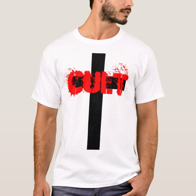 CHRISTIANITY IS A CULT T-SHIRT (Front)