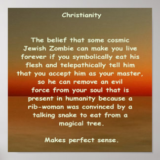 christianity poster