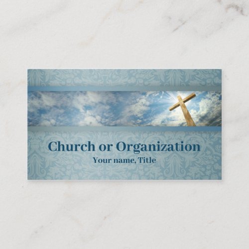 Christianity_Religious Cross Business Card