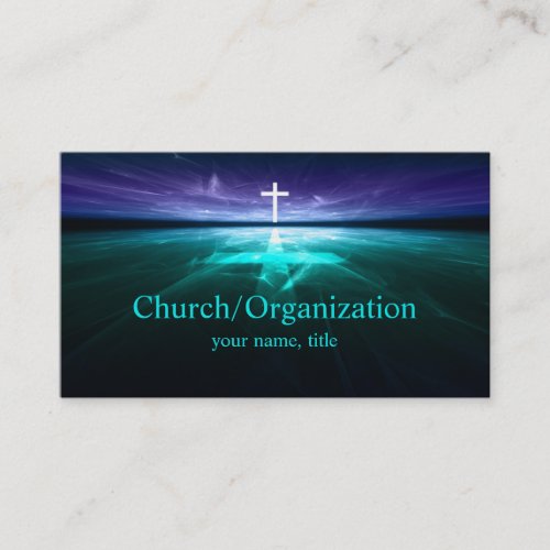 Christianity _ Religious Cross Horizon Card