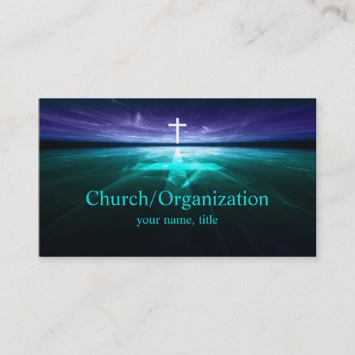 Customizable Christianity - religious business card