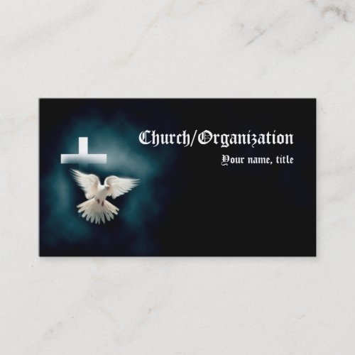 Christianity-religious business card