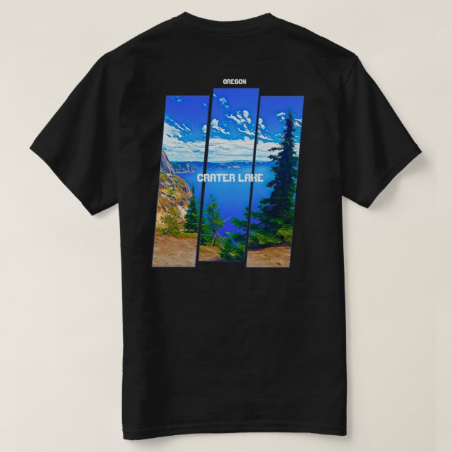 Christian's Crater Lake T-Shirt (Design Back)