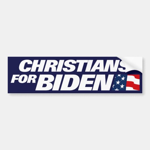 Christians For Biden 2024 Bumper Sticker