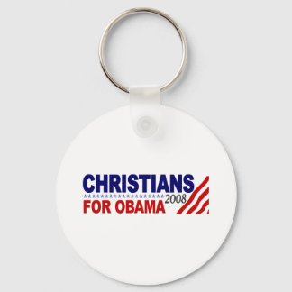 Christians For Obama Keychain
