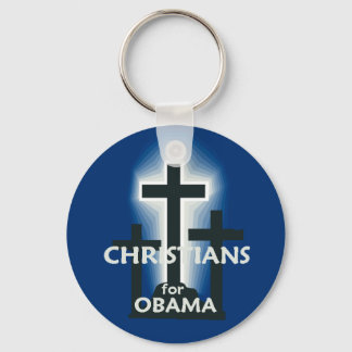 CHRISTIANS for Obama Keychain