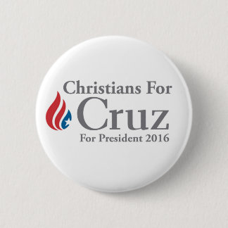 CHRISTIANS for Ted Cruz president button! Pinback Button