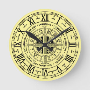 Christian's, Holy Festivals of the Year, Church Round Clock
