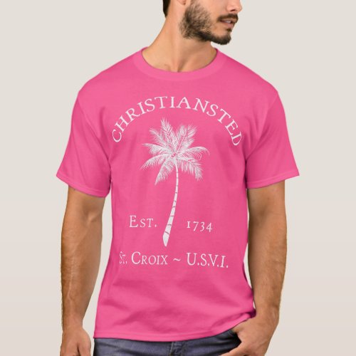 Christiansted St Croix US Virgin Islands Vintage P T_Shirt